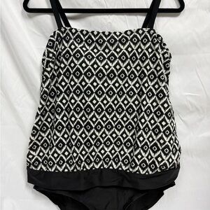 Black Women Swim One Piece